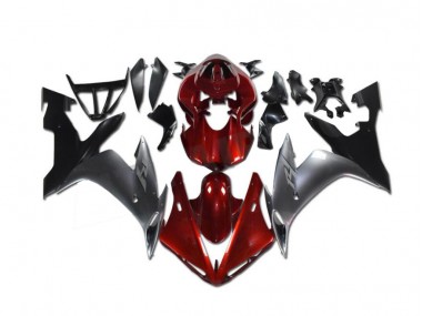 Rosso Grigio Nero Carene Yamaha R1 2002-2003