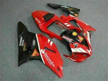 Rosso Kit Carenatura Completa Yamaha R1 2000-2001
