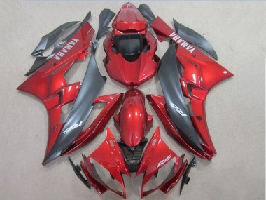 Rosso Kit Carenatura Completa Yamaha R6 2006-2007