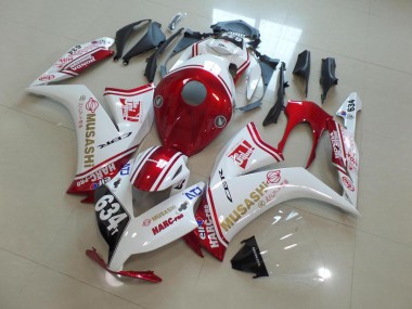 Rosso Musashi Carene Honda CBR 1000 RR 2012-2016