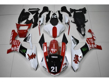 Rosso Nero 21 Carene Yamaha R1 2015-2019