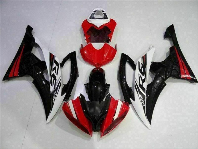 Rosso Nero ABS Kit Carenatura Yamaha R6 2008-2016 Rosso Nero ABS Kit Carenatura Yamaha R6 2008-2016
