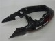 Rosso Nero ABS Plastica & Carena Suzuki GSXR 1300 Hayabusa 1996-2007 Rosso Nero ABS Plastica & Carena Suzuki GSXR 1300 Hayabusa 1996-2007