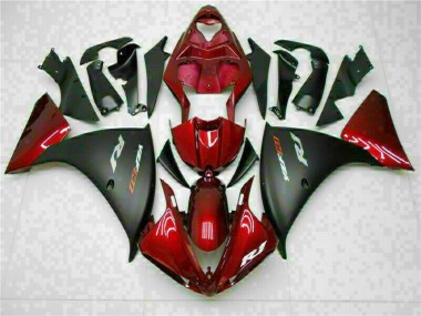 Rosso Nero ABS Plastica & Carenatura Yamaha R1 2009-2011