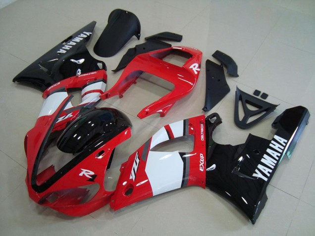Rosso Nero Bianco Carene Yamaha R1 2000-2001 Rosso Nero Bianco Carene Yamaha R1 2000-2001