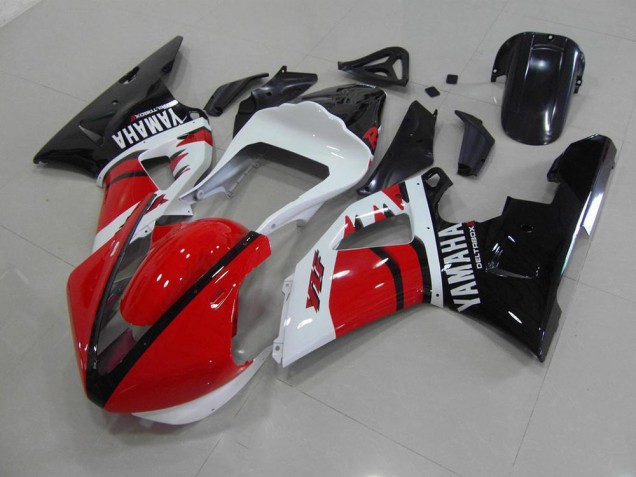 Rosso Nero Bianco Corsa Versione Carene Yamaha R1 2000-2001 Rosso Nero Bianco Corsa Versione Carene Yamaha R1 2000-2001