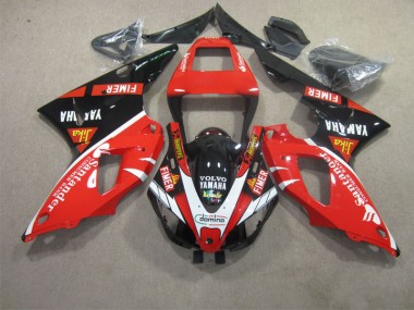 Rosso Nero Bianco Santander Carene Yamaha R1 1998-1999