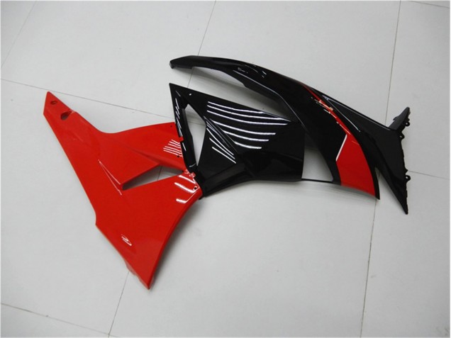 Rosso Nero Carene Kawasaki ZX6R 2009-2012 Rosso Nero Carene Kawasaki ZX6R 2009-2012
