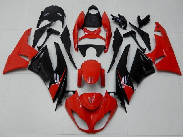 Rosso Nero Carene Kawasaki ZX6R 2009-2012 Rosso Nero Carene Kawasaki ZX6R 2009-2012