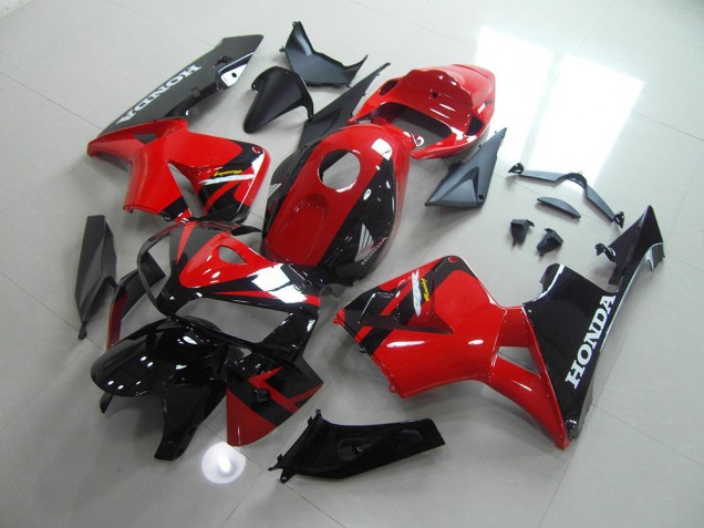 Rosso Nero Kit Carene Honda CBR 600 RR 2005-2006 Rosso Nero Kit Carene Honda CBR 600 RR 2005-2006