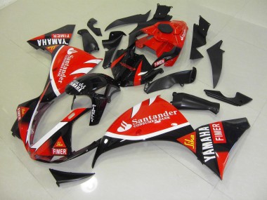Rosso Nero Santander Carene Yamaha R1 2009-2011