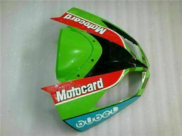Rosso Verdecard Carene Kawasaki ZX6R 2009-2012 Rosso Verdecard Carene Kawasaki ZX6R 2009-2012