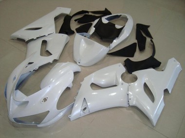 Scuro Bianco Perla Carene Kawasaki ZX6R 2005-2006