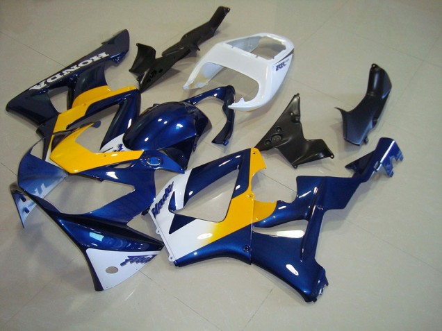 Scuro Blu Giallo Bianco Carene Honda CBR 900 RR 929 2000-2001 Scuro Blu Giallo Bianco Carene Honda CBR 900 RR 929 2000-2001