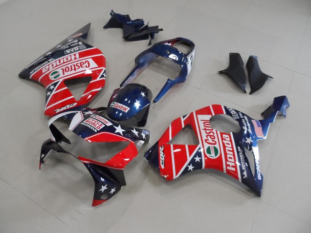 Scuro Blu Star Carene Honda CBR 900 RR 954 2002-2003 Scuro Blu Star Carene Honda CBR 900 RR 954 2002-2003