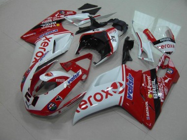 Stile OEM Xerox Carene Ducati 848 1098 1198 2007-2014