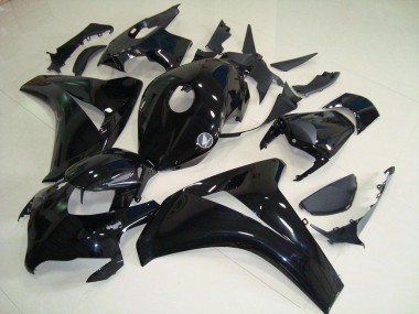 Tutto Nero con Nessuna Decalcomania Carene Honda CBR 1000 RR 2008-2011