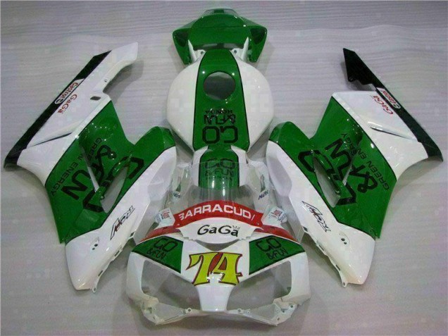 Verde Bianco Carene Honda CBR 1000 RR 2004-2005 Verde Bianco Carene Honda CBR 1000 RR 2004-2005