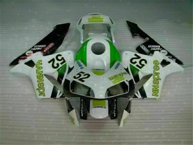 Verde Bianco Nero Carene Honda CBR 600 RR 2003-2004