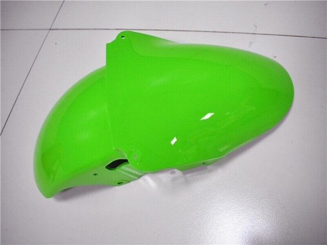 Verde Bianco Nero Carene Kawasaki ZX6R 2000-2002 Verde Bianco Nero Carene Kawasaki ZX6R 2000-2002