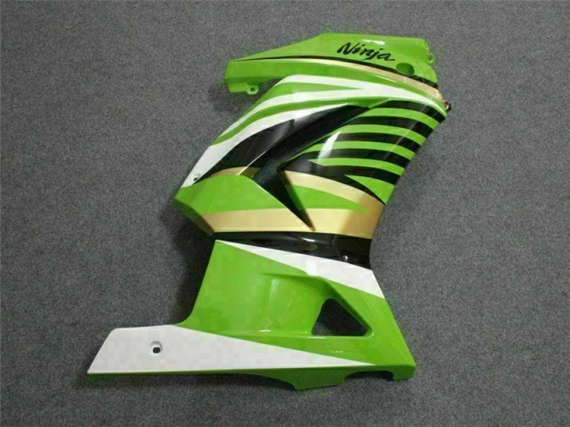 Verde Bianco Nero Ninja Carene Kawasaki EX250 2008-2012 Verde Bianco Nero Ninja Carene Kawasaki EX250 2008-2012