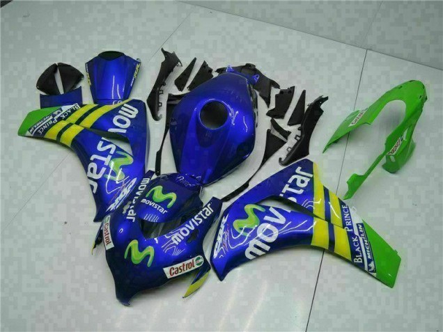 Verde Blu Carene Honda CBR 1000 RR 2008-2011 Verde Blu Carene Honda CBR 1000 RR 2008-2011
