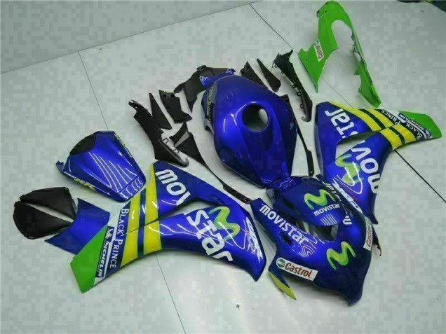 Verde Blu Carene Honda CBR 1000 RR 2008-2011 Verde Blu Carene Honda CBR 1000 RR 2008-2011