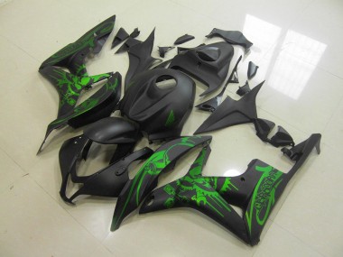 Verde Cranio Carene Honda CBR 600 RR 2007-2008