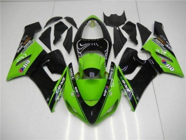 Verde Kit Carena & Plastica Kawasaki ZX6R 2005-2006