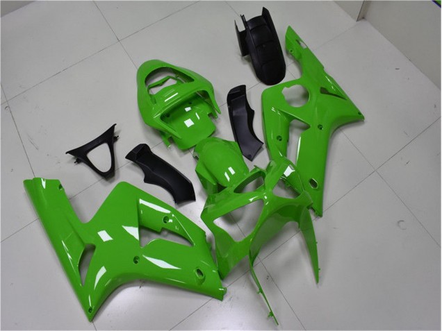 Verde Kits Carenatura Completa Kawasaki ZX6R 2003-2004 Verde Kits Carenatura Completa Kawasaki ZX6R 2003-2004