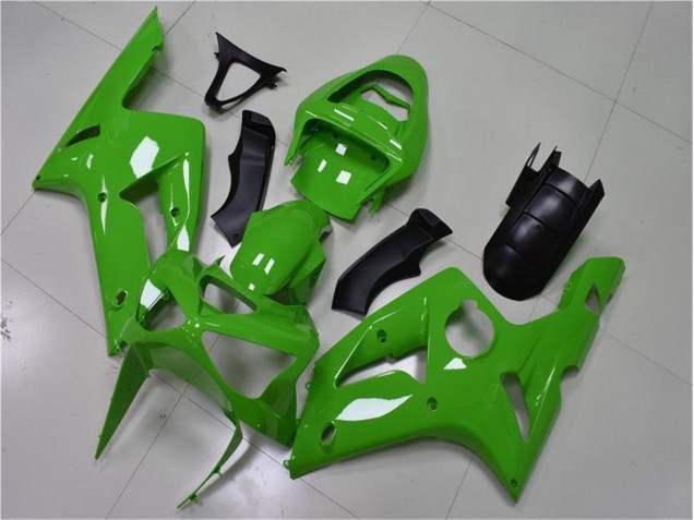 Verde Kits Carenatura Completa Kawasaki ZX6R 2003-2004 Verde Kits Carenatura Completa Kawasaki ZX6R 2003-2004