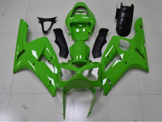 Verde Kits Carenatura Completa Kawasaki ZX6R 2003-2004 Verde Kits Carenatura Completa Kawasaki ZX6R 2003-2004