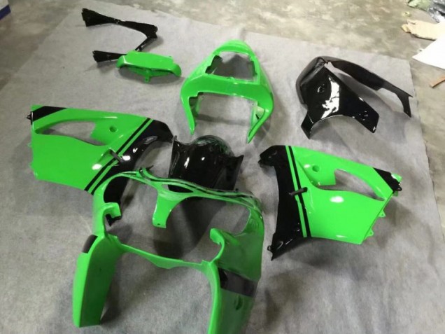 Verde Lucido Nero Carene Kawasaki ZX9R 2002-2003 Verde Lucido Nero Carene Kawasaki ZX9R 2002-2003