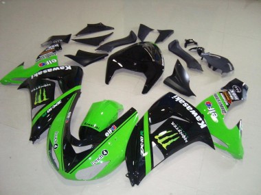 Verde Monster ABS Plastica & Carena Kawasaki ZX10R 2006-2007