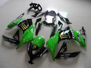 Verde Monster Carene Kawasaki ZX 300R 2013-2016