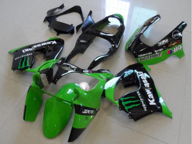Verde Monster Carene Kawasaki ZX9R 2000-2001 Verde Monster Carene Kawasaki ZX9R 2000-2001