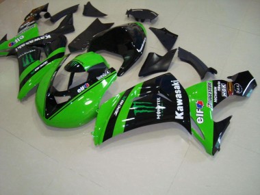 Verde Monster Corsa Carene Kawasaki ZX10R 2006-2007