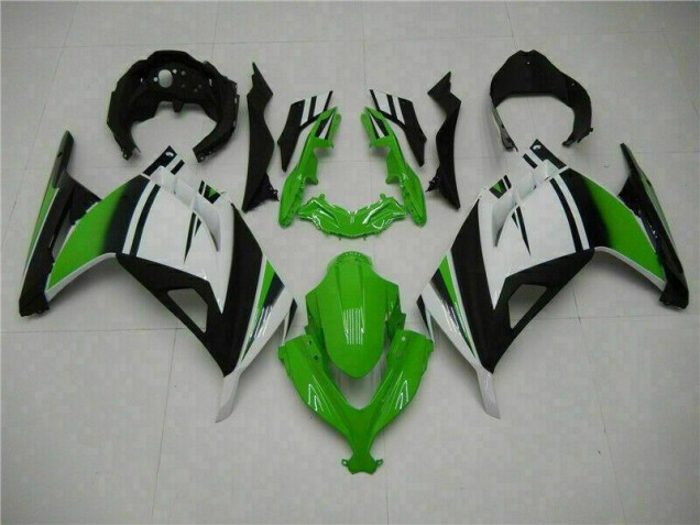 Verde Nero Argento Carene Kawasaki EX300 2013-2016 Verde Nero Argento Carene Kawasaki EX300 2013-2016