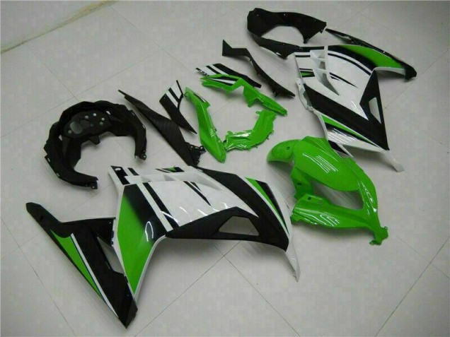 Verde Nero Argento Carene Kawasaki EX300 2013-2016 Verde Nero Argento Carene Kawasaki EX300 2013-2016