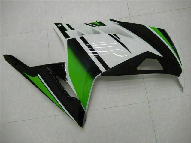 Verde Nero Argento Carene Kawasaki EX300 2013-2016 Verde Nero Argento Carene Kawasaki EX300 2013-2016