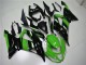 Verde Nero Carena Kawasaki ZX6R 2013-2018 Verde Nero Carena Kawasaki ZX6R 2013-2018