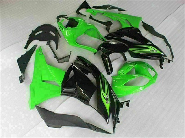 Verde Nero Carrozzeria & Carena Kawasaki ZX6R 2009-2012 Verde Nero Carrozzeria & Carena Kawasaki ZX6R 2009-2012