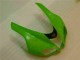 Verde Nero Dunlop Carene Kawasaki ZX6R 2007-2008 Verde Nero Dunlop Carene Kawasaki ZX6R 2007-2008