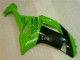 Verde Nero Dunlop Carene Kawasaki ZX6R 2007-2008 Verde Nero Dunlop Carene Kawasaki ZX6R 2007-2008