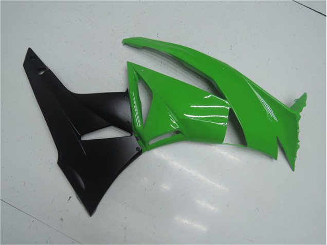 Verde Nero Kit Carenatura Completo ABS Kawasaki ZX6R 2009-2012 Verde Nero Kit Carenatura Completo ABS Kawasaki ZX6R 2009-2012