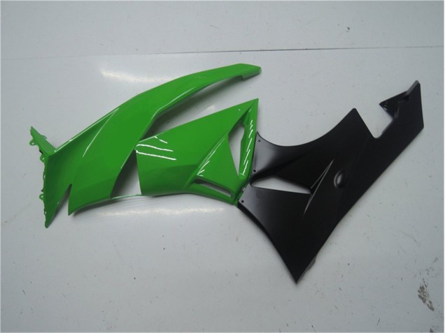 Verde Nero Kit Carenatura Completo ABS Kawasaki ZX6R 2009-2012 Verde Nero Kit Carenatura Completo ABS Kawasaki ZX6R 2009-2012