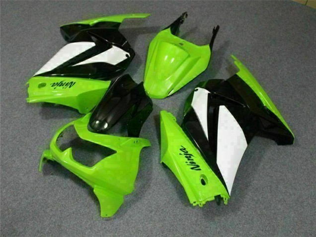 Verde Nero Ninja ABS Kit Carenatura Kawasaki EX250 2008-2012