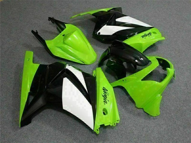 Verde Nero Ninja ABS Kit Carenatura Kawasaki EX250 2008-2012