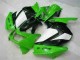 Verde Nero Ninja ABS Plastica Kawasaki EX250 2008-2012