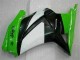 Verde Nero Ninja ABS Plastica Kawasaki EX250 2008-2012